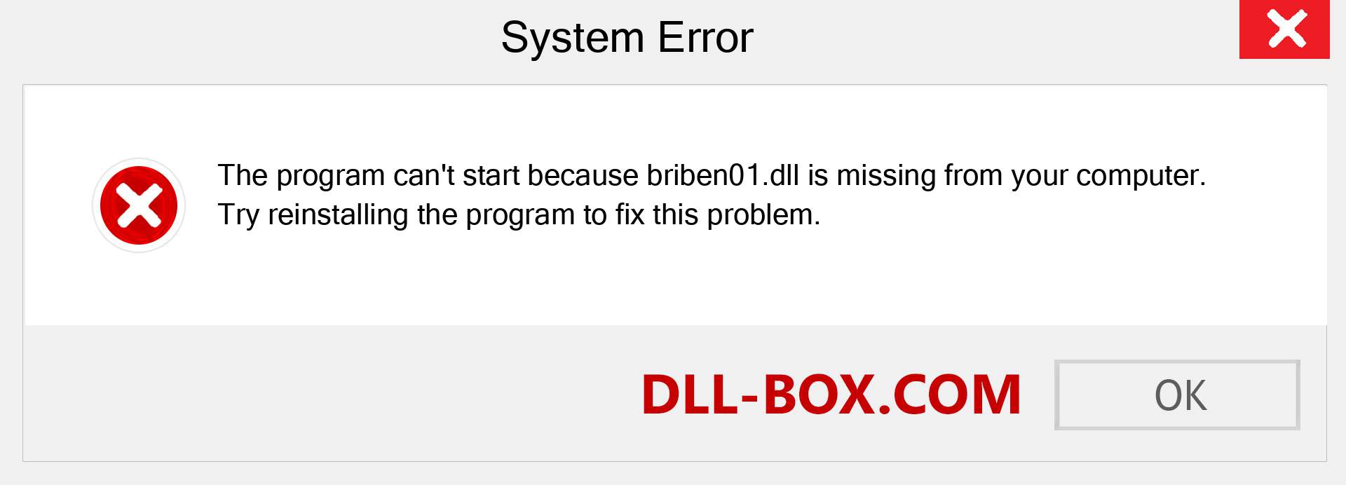 briben01.dll file is missing?. Download for Windows 7, 8, 10 - Fix  briben01 dll Missing Error on Windows, photos, images